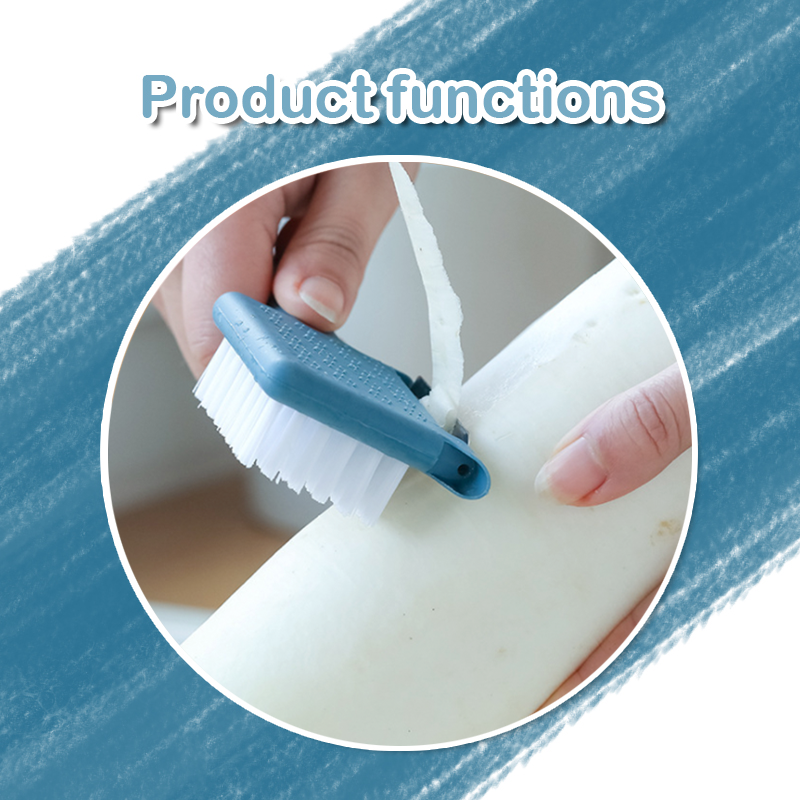 Multipurpose Stainless Peeler Brush