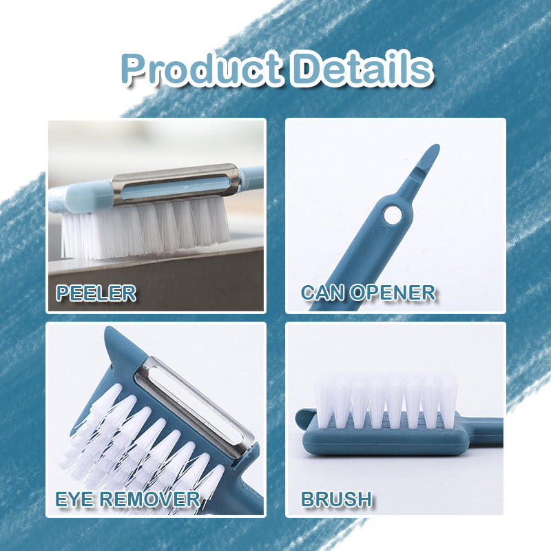 Multipurpose Stainless Peeler Brush