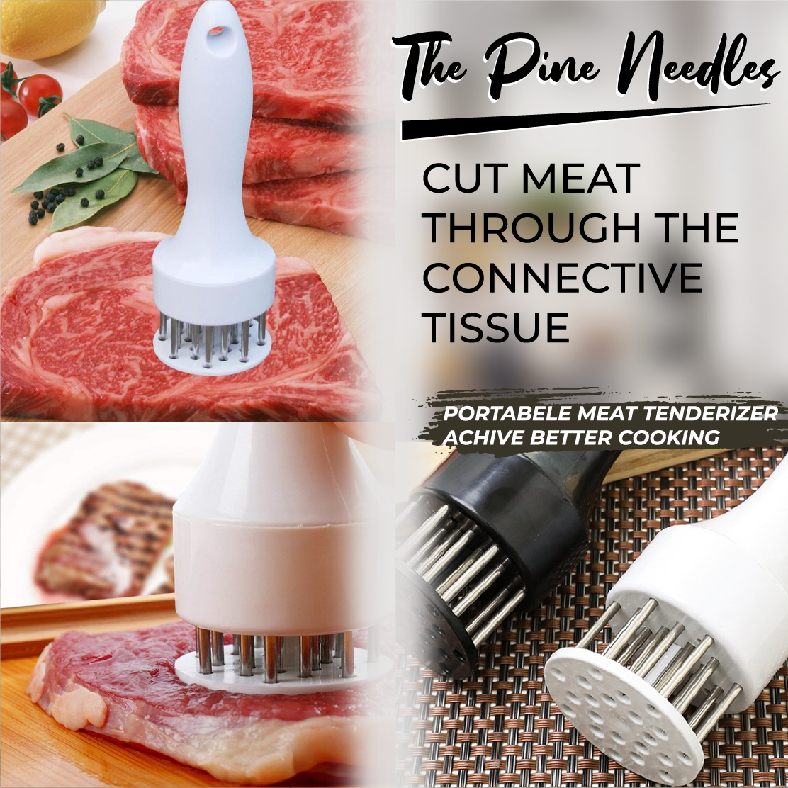 Reversible Handy Meat Tenderizer