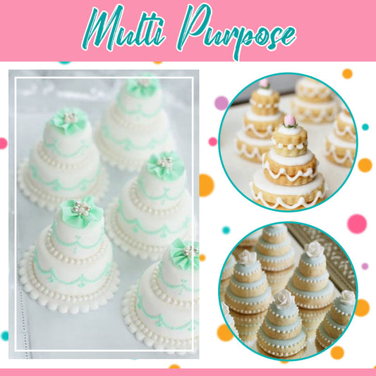 Multi-Tier Mini Cake Versatile Molder
