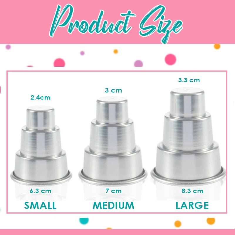 Multi-Tier Mini Cake Versatile Molder