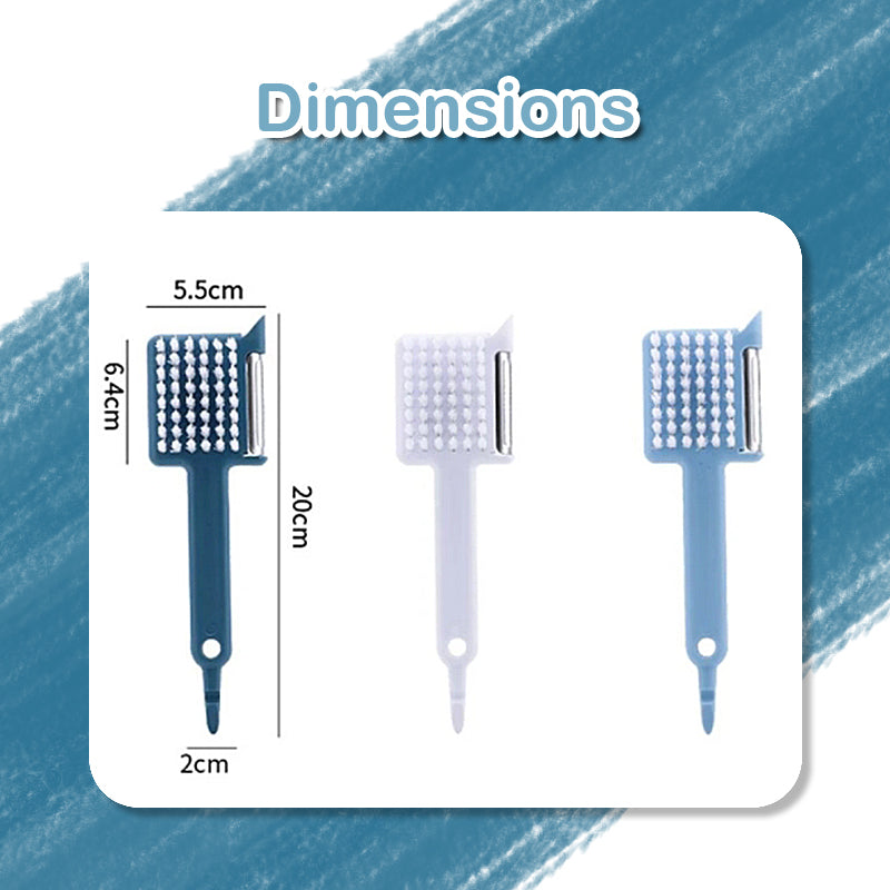 Multipurpose Stainless Peeler Brush