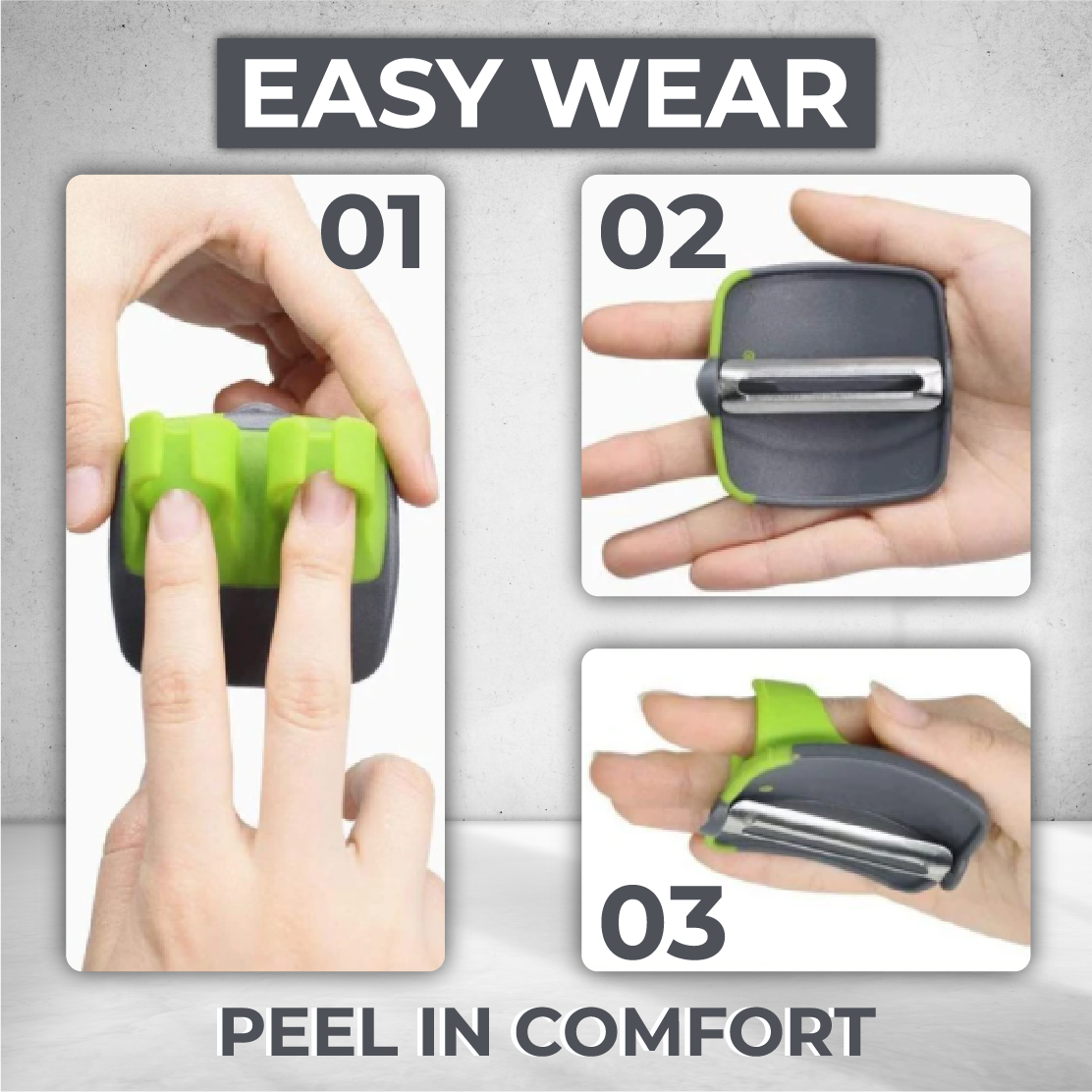 Handy Kitchen Finger Peelers