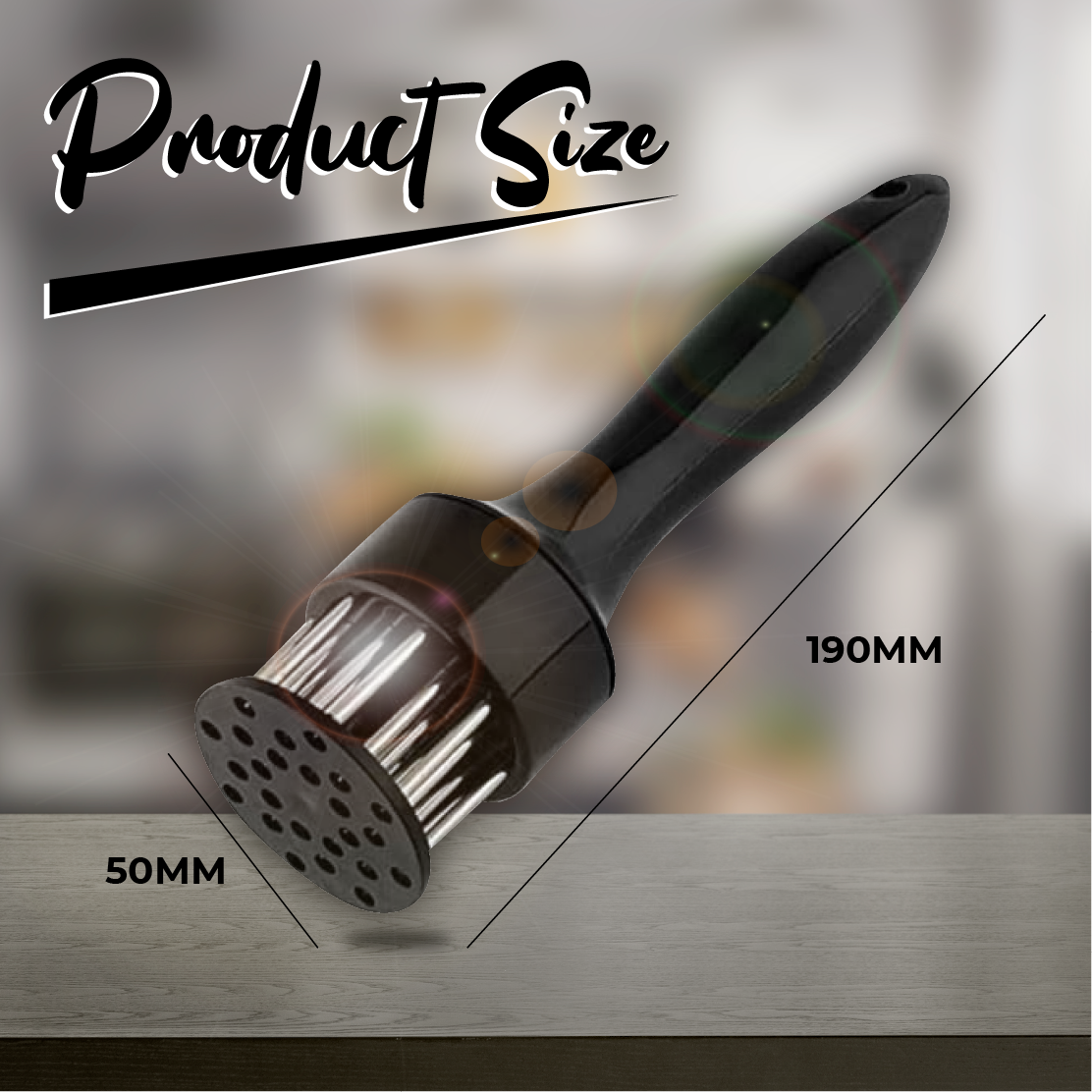 Reversible Handy Meat Tenderizer