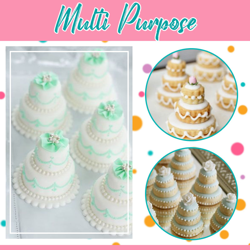 Multi-Tier Mini Cake Versatile Molder